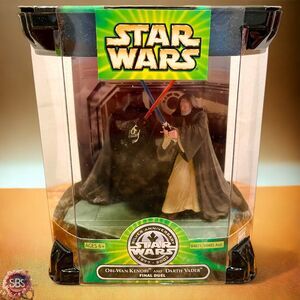 Star Wars Silver Anniversary Obi-Wan Kenobi & Darth Vader Final Duel 2002